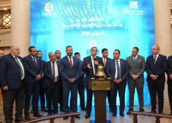 البورصة المصرية تشارك “توسع للتخصيم” فعالية قرع الجرس بمناسبة بدء التداول عليها