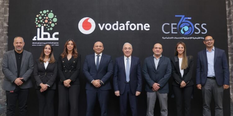 ڤودافون مصر توقع بروتوكول تعاون مع صندوق الاستثمار الخيري لدعم ذوي الإعاقة “عطاء” ومؤسسة (CEOSS)