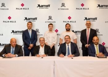 بالم هيلز توقع شراكة استراتيجية مع ماريوت لإطلاق فندق سانت ريجيس غرب القاهرة