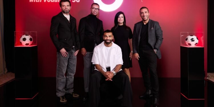 ڤودافون مصر تجدد شراكتها مع محمد صلاح كسفير لتكنولوجيا الجيل الخامس 5G