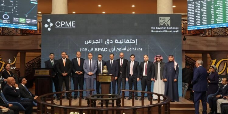 رئيس البورصة المصرية يشارك قيادات كاتليست بارتنرز ميدل إيست (CPME) فعالية “قرع الجرس”
