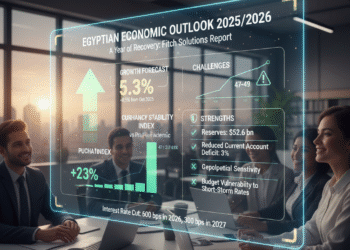 فيتش ترفع توقعات نمو الاقتصاد المصري إلى 5.3% في 2025/2026