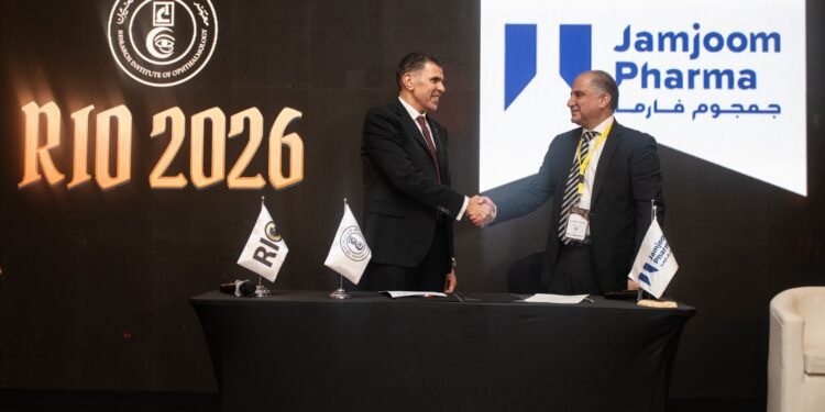 جمجوم فارما بمصر توقع بروتوكول تعاون مع معهد البحوث لأمراض العيون