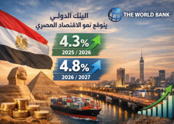 البنك الدولي يتوقع نمو الاقتصاد المصري 4.3% في 2025/2026 و4.8% في 2026/2027