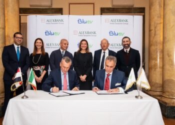 بنك الإسكندرية يوقع مذكرة تفاهم مع شركة بلو إي ڤي