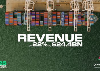 موانئ دبي العالمية تحقق ايرادات بقيمة 24.4 مليار دولار خلال 2025