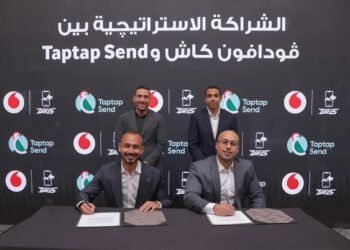 ڤودافون مصر وTaptap Send يتيحان التحويلات الدولية المباشرة على محفظة ڤودافون كاش من 30 دولة