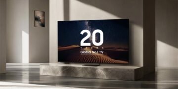 سامسونج تتصدر سوق التلفزيونات العالمي للعام الـ20 على التوالي