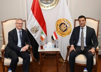 وزارة الصناعة تدعو لتأسيس مجلس أعمال مصري أيرلندي لتعزيز التجارة والاستثمار