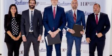 التعمير والإسكان العقارية وطلوع للتطوير العقاري تتعاونان مع راديسون بلو لإنشاء فندق 5 نجوم بمشروع The Island
