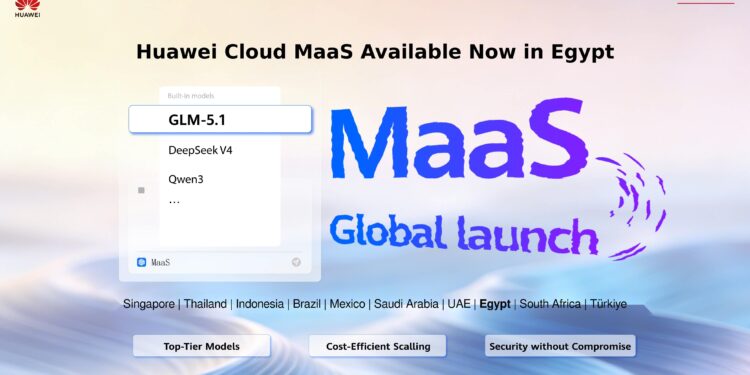 هواوي كلاود تطلق خدمة MaaS في مصر لتسريع تبنّي الذكاء الاصطناعي داخل المؤسسات