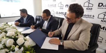ديستركت 4 توقع شراكة مع NAB Designs لتصميم فندق وشقق فندقية بـ”دي مايل” باستثمارات 2 مليار جنيه