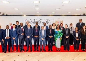 البنك المركزي المصري يستعرض تجربته في التحول الرقمي والأمن السيبراني أمام وفدي بنك غانا المركزي