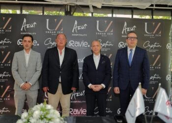 Captain Developments تتعاقد مع AZUR Hospitality لإطلاق فندق Urban Zen داخل مشروع Ravie بالعاصمة الإدارية الجديدة