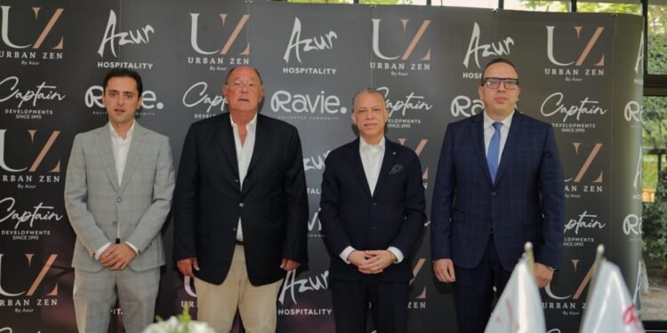 Captain Developments تتعاقد مع AZUR Hospitality لإطلاق فندق Urban Zen داخل مشروع Ravie بالعاصمة الإدارية الجديدة