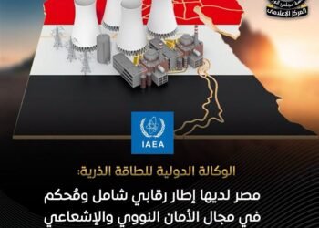 الوكالية الدولية: مصر لديها إطار رقابي شامل ومحكم في مجال الأمان النووي والاشعاعي