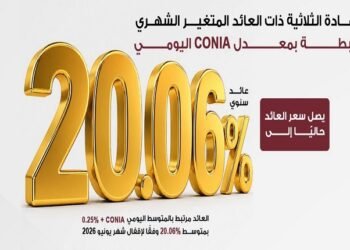 بنك مصر يطرح شهادة ثلاثية بعائد متغير يصل إلى 20.06% يصرف شهريًا