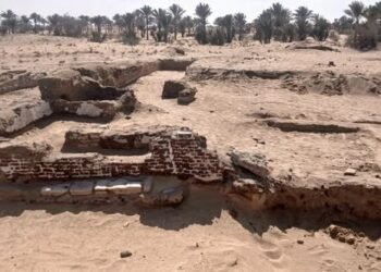 اكتشاف بقايا خان أثري بمدينة عسيلة في شمال سيناء على «درب الحاج المصري»