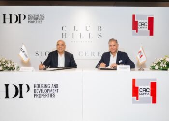 HDP تتعاقد مع CRC Dorra لتنفيذ مشروع Club Hills Residence بـ4 مليارات جنيه في 6 أكتوبر