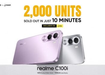 هاتف realme C100i يحقق نجاحًا باهرًا على موقع نون بعد بيع 2000 وحدة منه في 10 دقائق فقط
