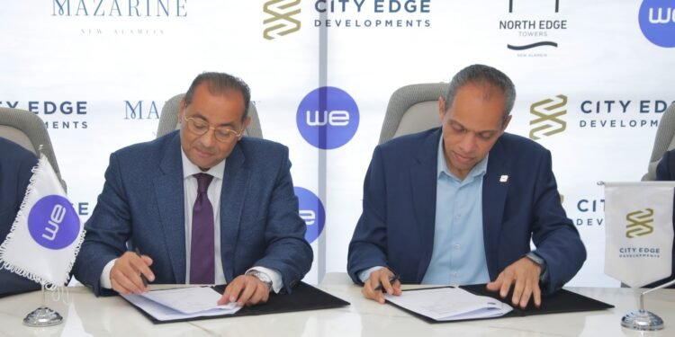 سيتي إيدج وWE تعززان الخدمات الرقمية في العلمين الجديدة