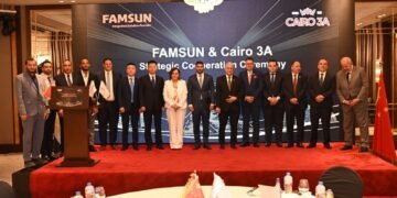 «فامسون» الصينية تعزز استثماراتها في مصر بشراكة استراتيجية مع «كايرو ثري إيه»