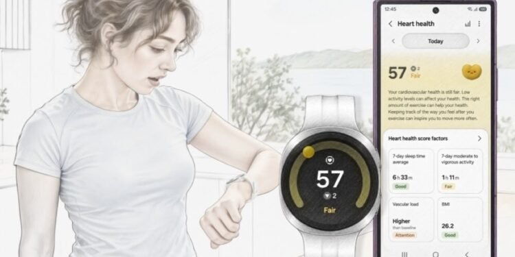 سامسونج تطرح تقنيات جديدة لمتابعة صحة القلب عبر Galaxy Watch