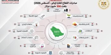 صادرات الكيماويات المصرية للسعودية تقفز 98%.. 356 مليون دولار في 8 أشهر